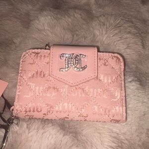 Juicy Couture Blush Quilted Wallet